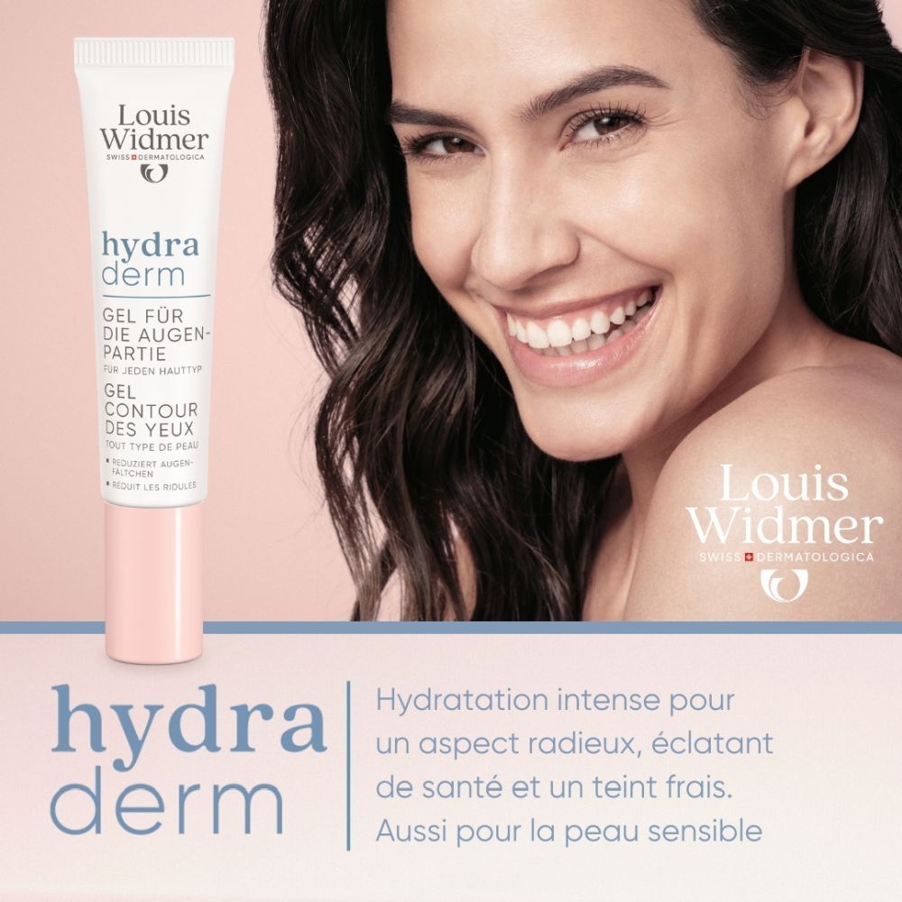 Louis Widmer Hydraderm Gel Contour des Yeux Légèrement Parfumé