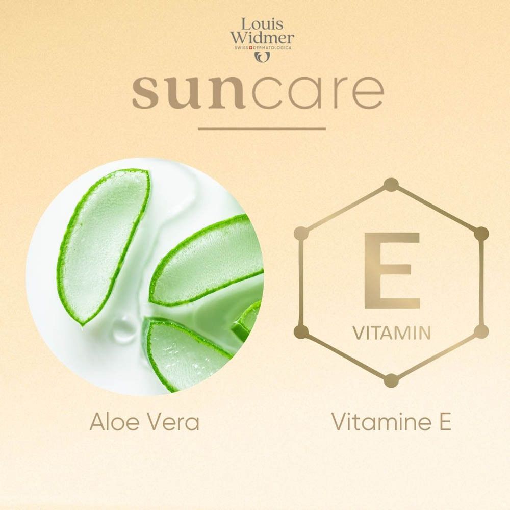 Aloe Vera et vitamine E. Suncare.