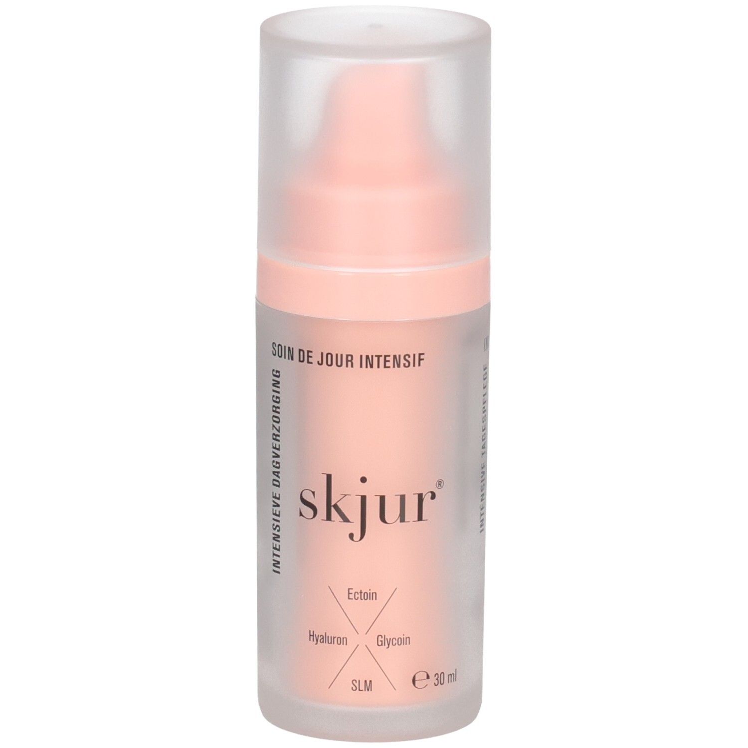 Flacon Skjur Soin de Jour Intensif avec pompe, 30 ml.