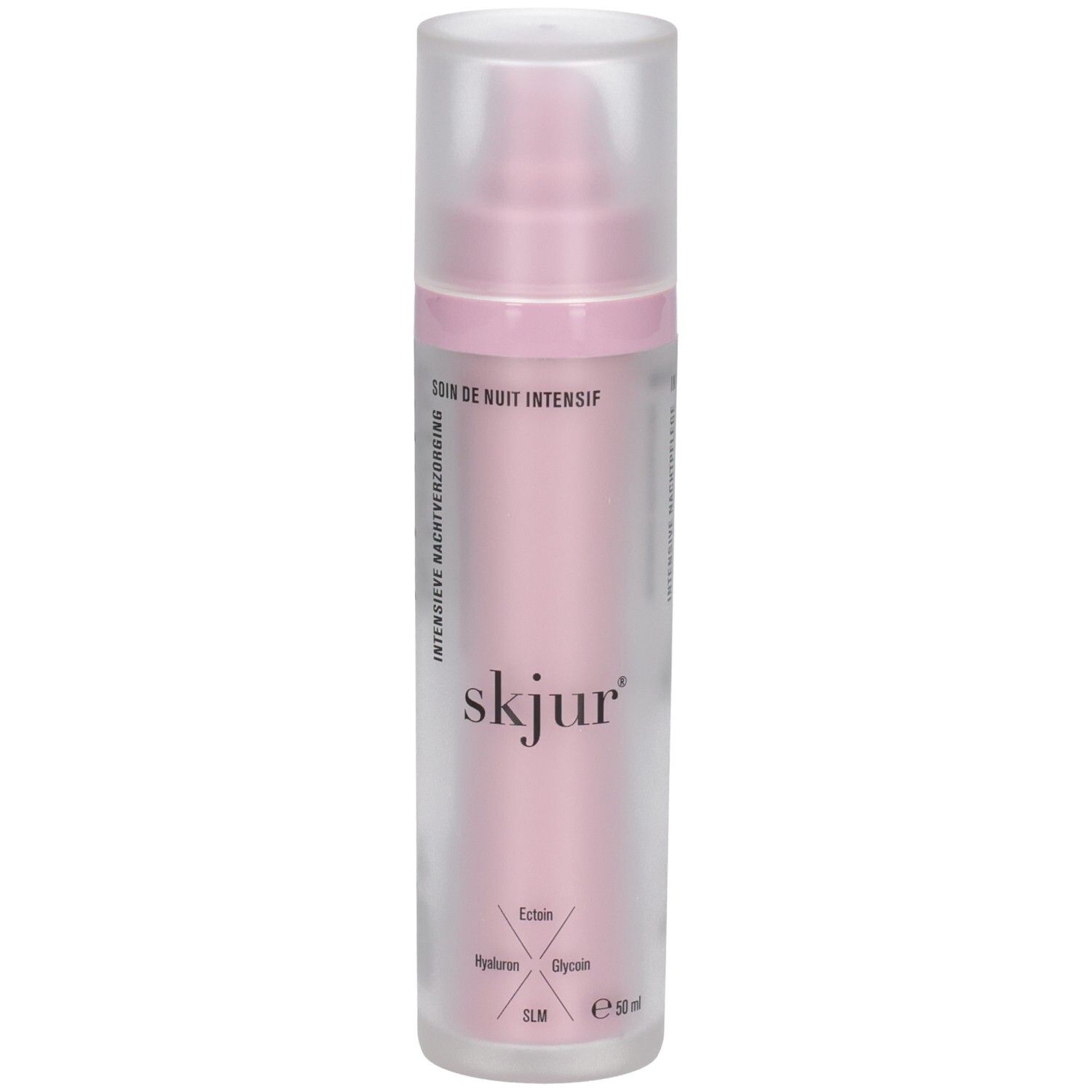 Flacon Skjur avec pompe, rose, 50ml.