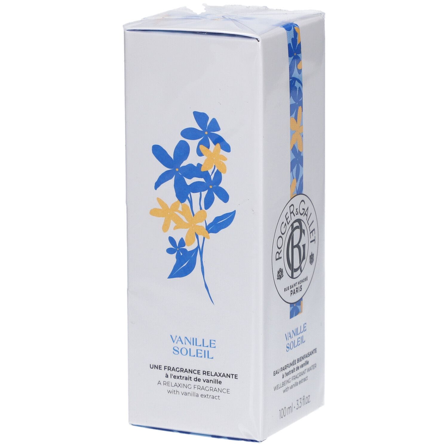 Roger&Gallet Eau Parfumée Bienfaisante Vanille Soleil 100ml