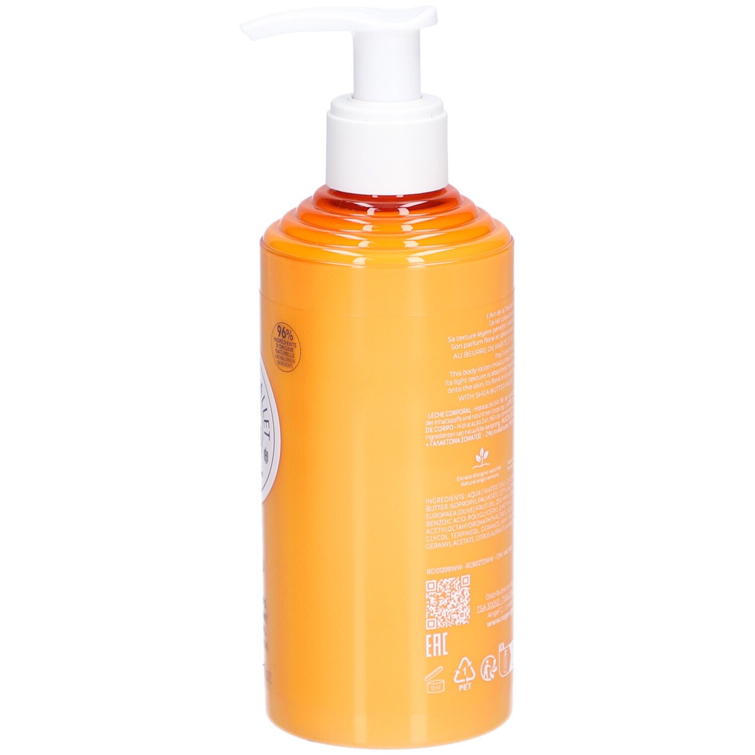 Roger & Gallet® Néroli Lotion pour le corps à l'extrait de fleur d'oranger