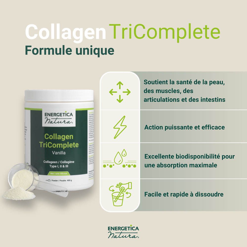 Energetica Natura® Collagen TriComplete Vanille