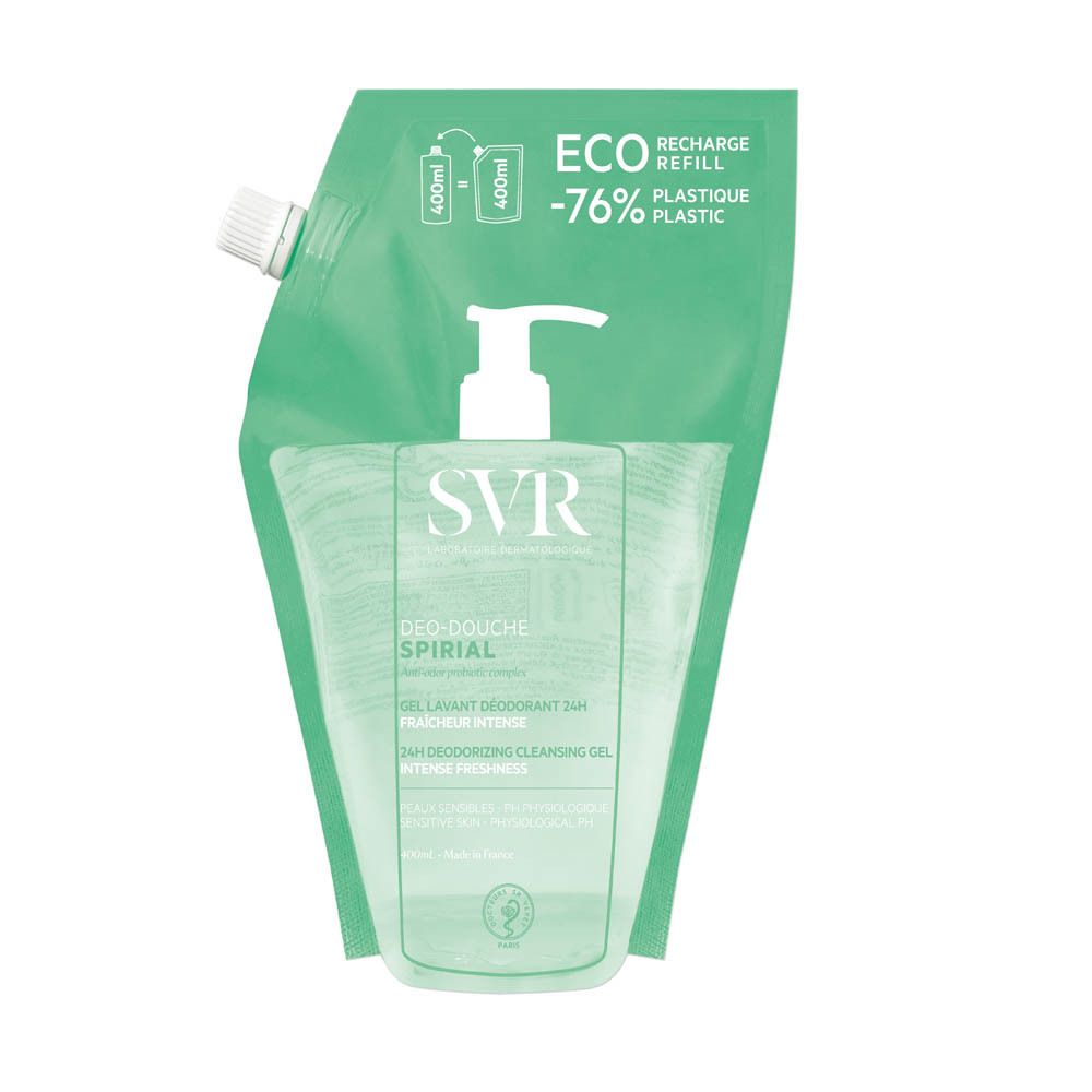 SVR SPIRIAL Deo-Douche Gel Lavant Déodorant 24H