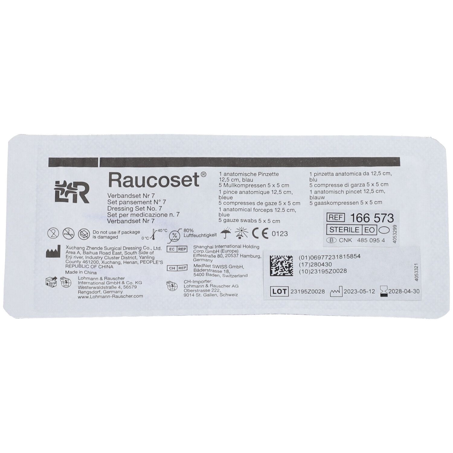 Lohmann & Rauscher Raucoset® Set Pansement N7 166573