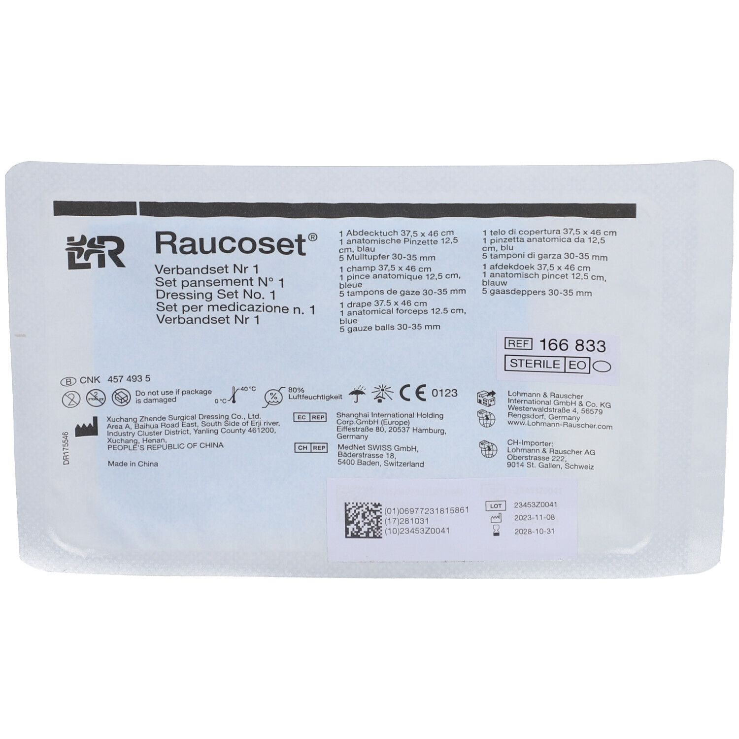 Lohmann & Rauscher Raucoset® Set Pansements N1 166833