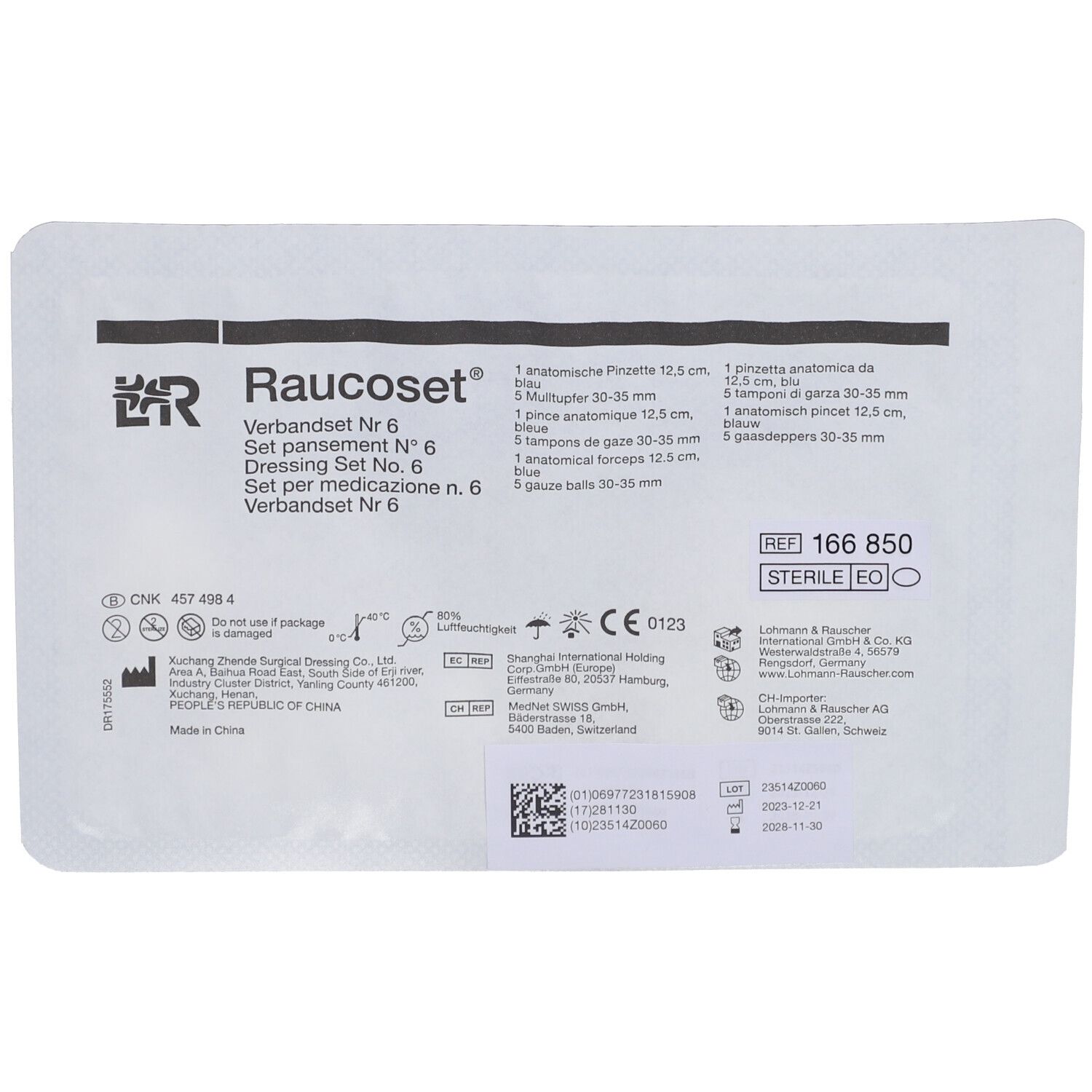 Lohmann & Rauscher Raucoset® Set Pansement N6 166850