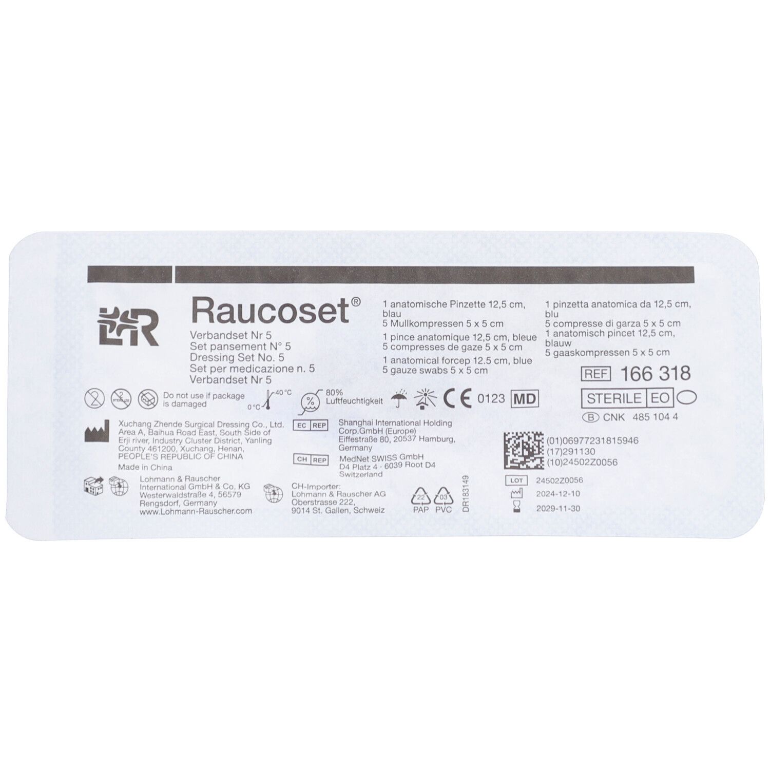 Lohmann & RauscherSet de pansement Raucoset N5 R1955-48