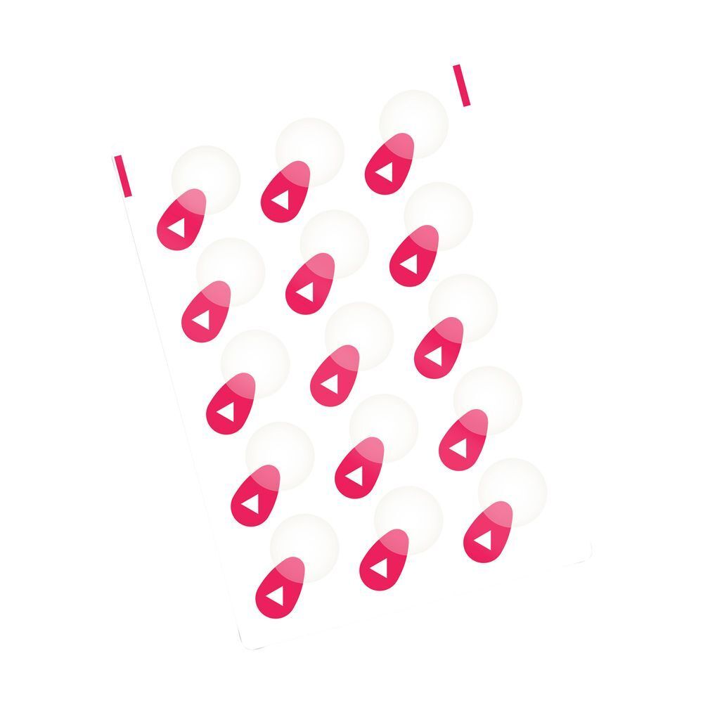 Boîte de Nexcare Acne Patch. 15 patchs, 12 mm de diamètre. Inscription: Acne Patch, fin & transparent.