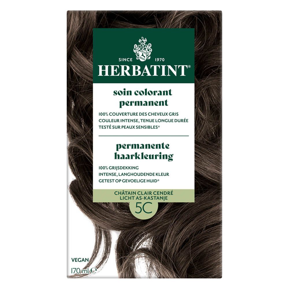 Herbatint Soin Colorant Permanent - 5C Châtain Clair Cendré