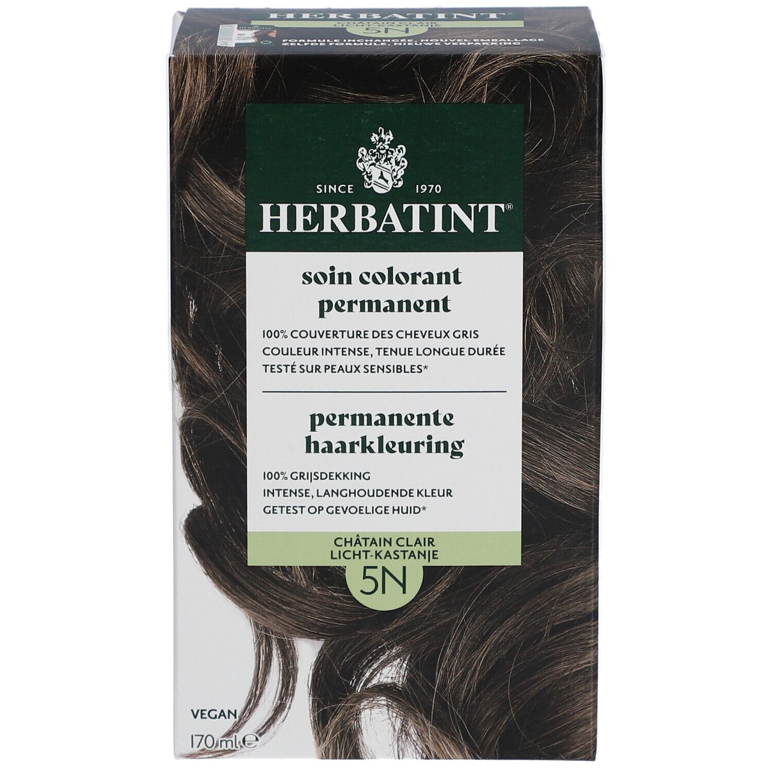Herbatint Soin Coloration Permanente 5N Châtain Clair