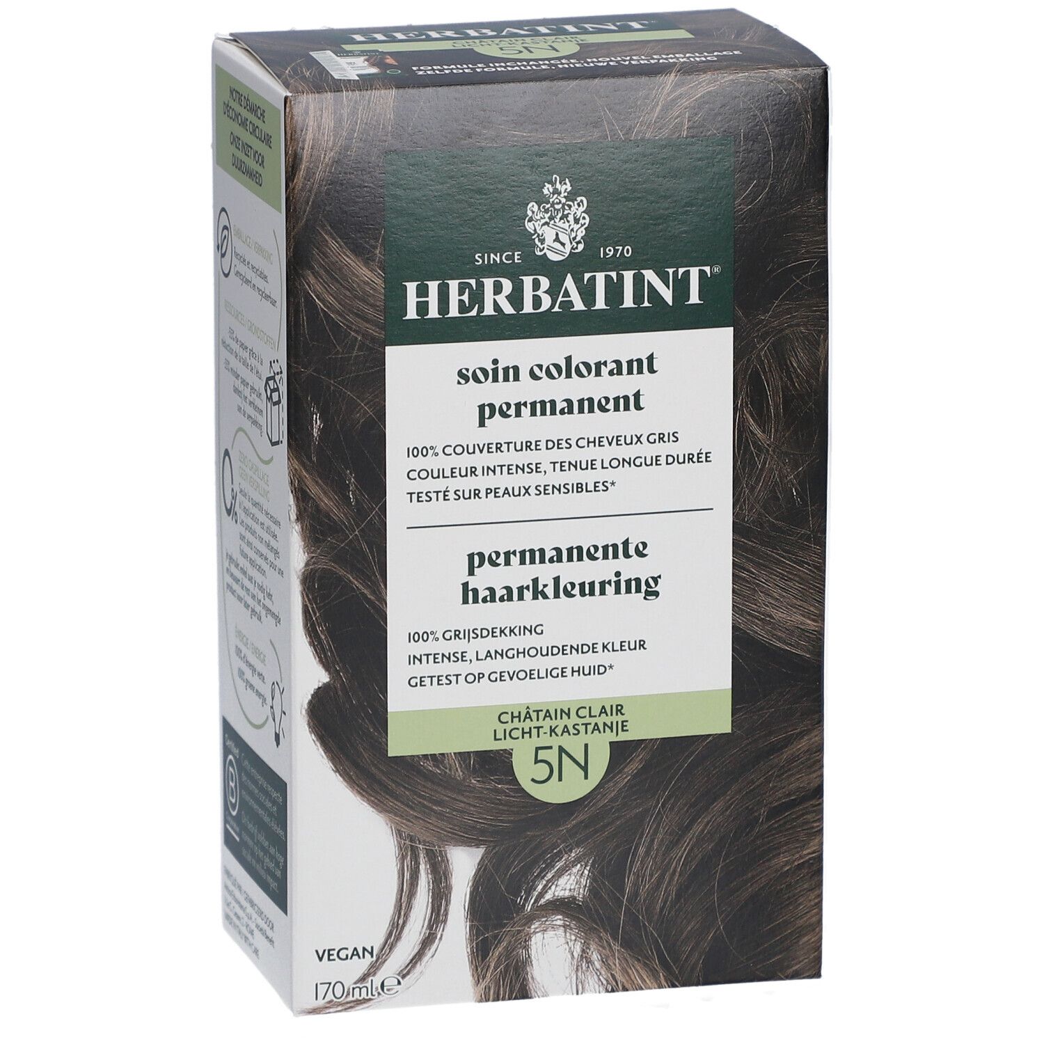 Herbatint Soin Coloration Permanente 5N Châtain Clair