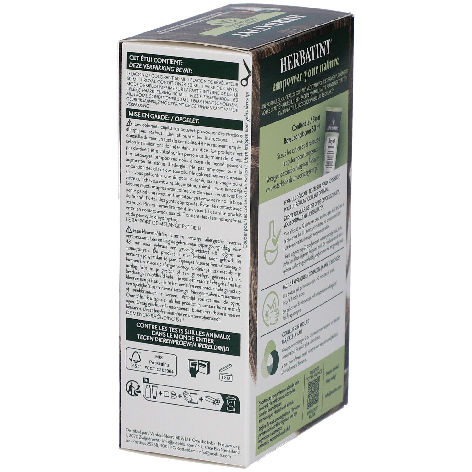 Herbatint Soin Colorant Permanent 6N Blond Foncé