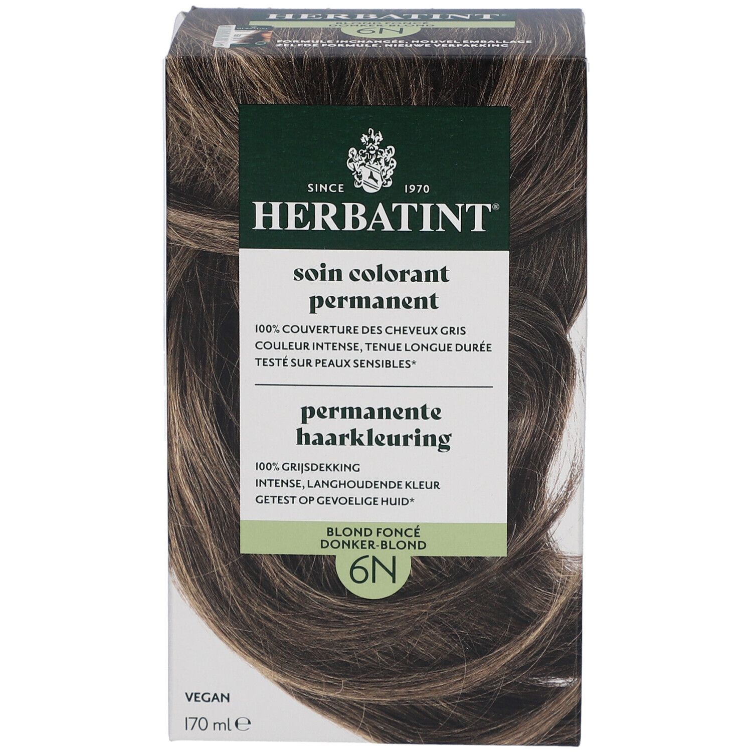 Herbatint Soin Colorant Permanent 6N Blond Foncé