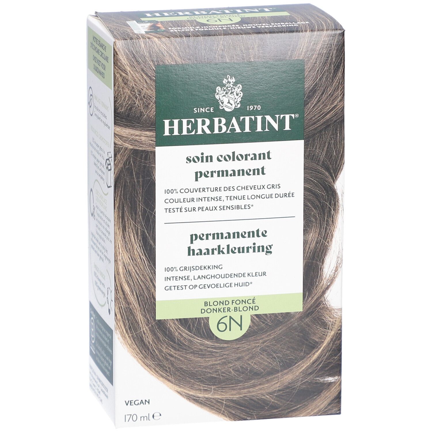 Herbatint Soin Colorant Permanent 6N Blond Foncé