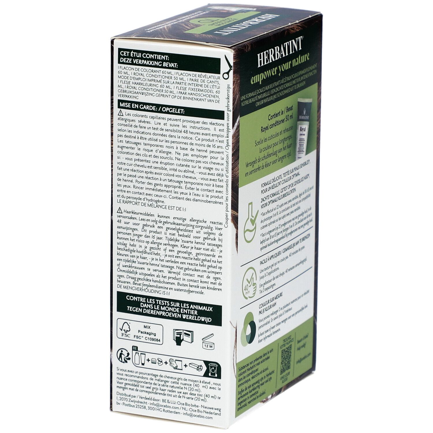 Herbatint Soin Colorant Permanent 7D Blond doré