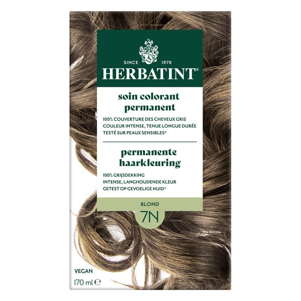 Herbatint Soin Coloration Permanente 7N Blond