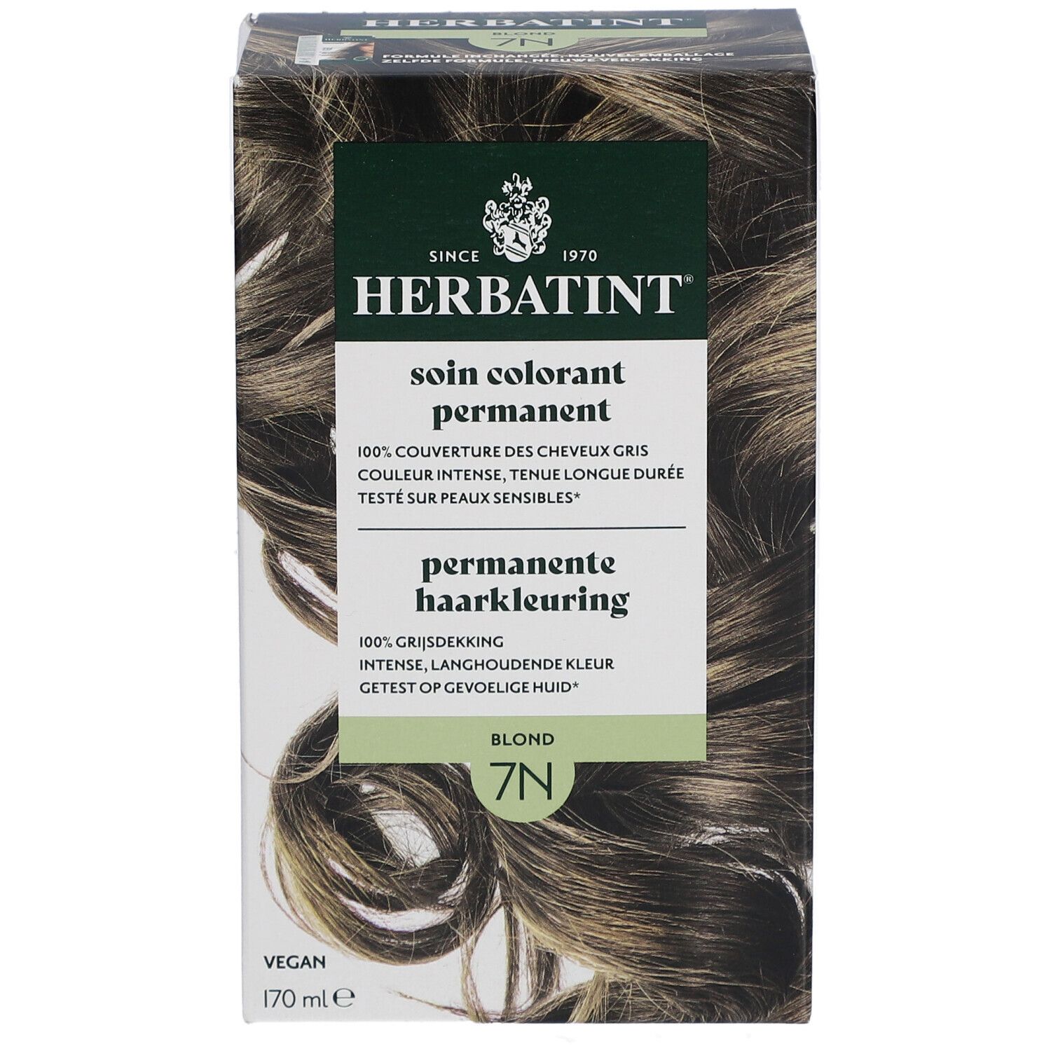 Herbatint Soin Coloration Permanente 7N Blond