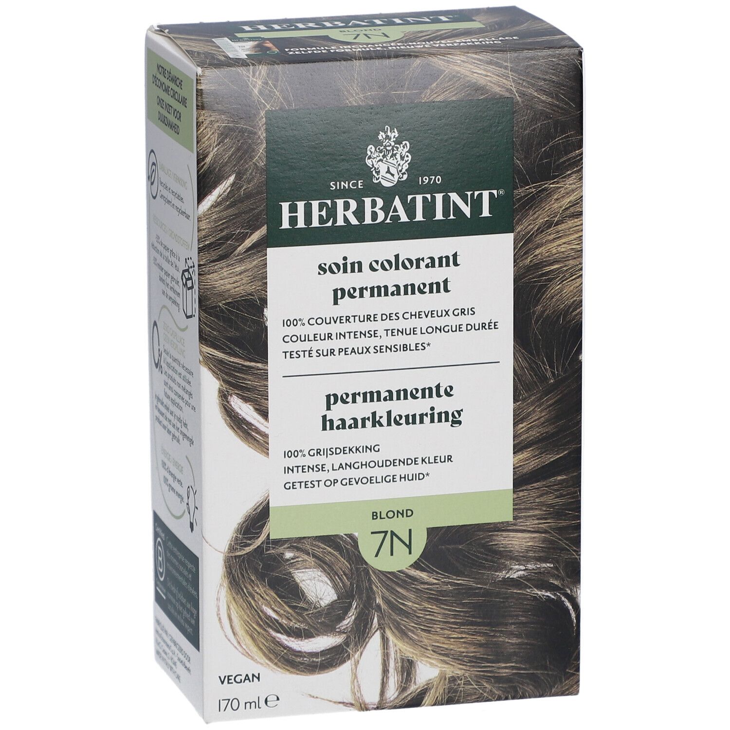Herbatint Soin Coloration Permanente 7N Blond
