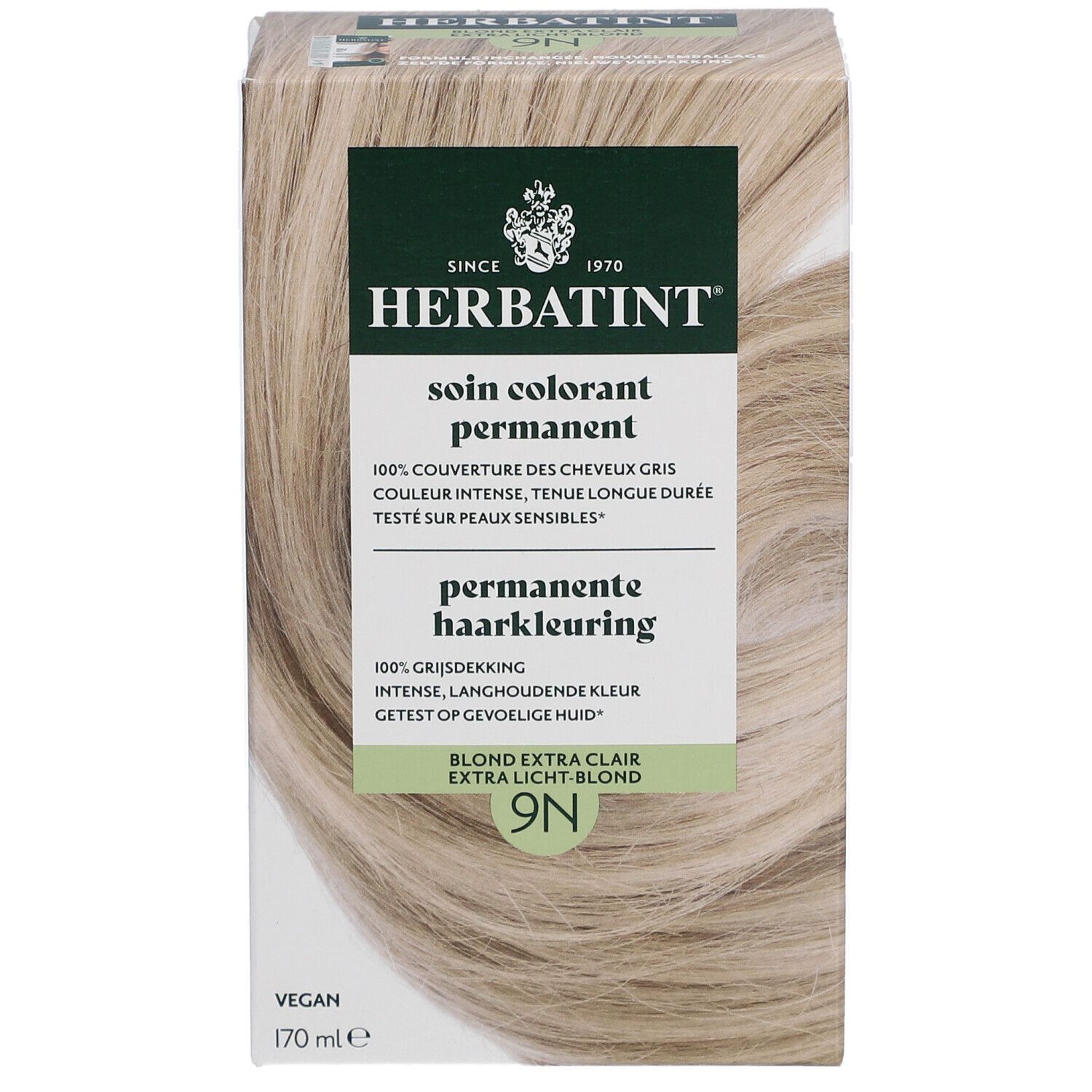 Herbatint Soin Colorant Permanent 9N Blond Miel