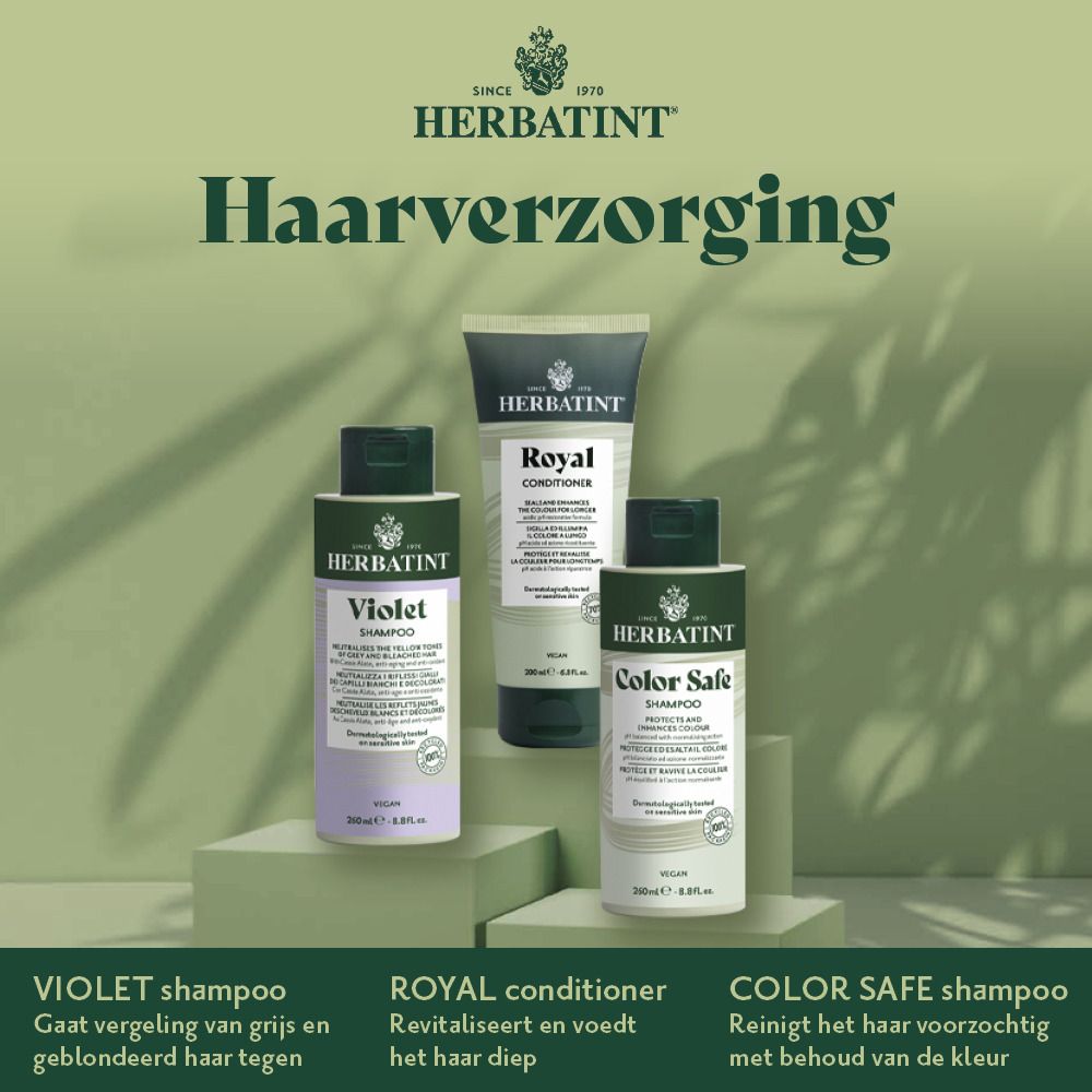 8 extraits végétaux. Aloe vera, Hamamélis, Bouleau blanc, Rhubarbe, Mousse de prairie, Quinquina, Échinacée, Brou de noix.