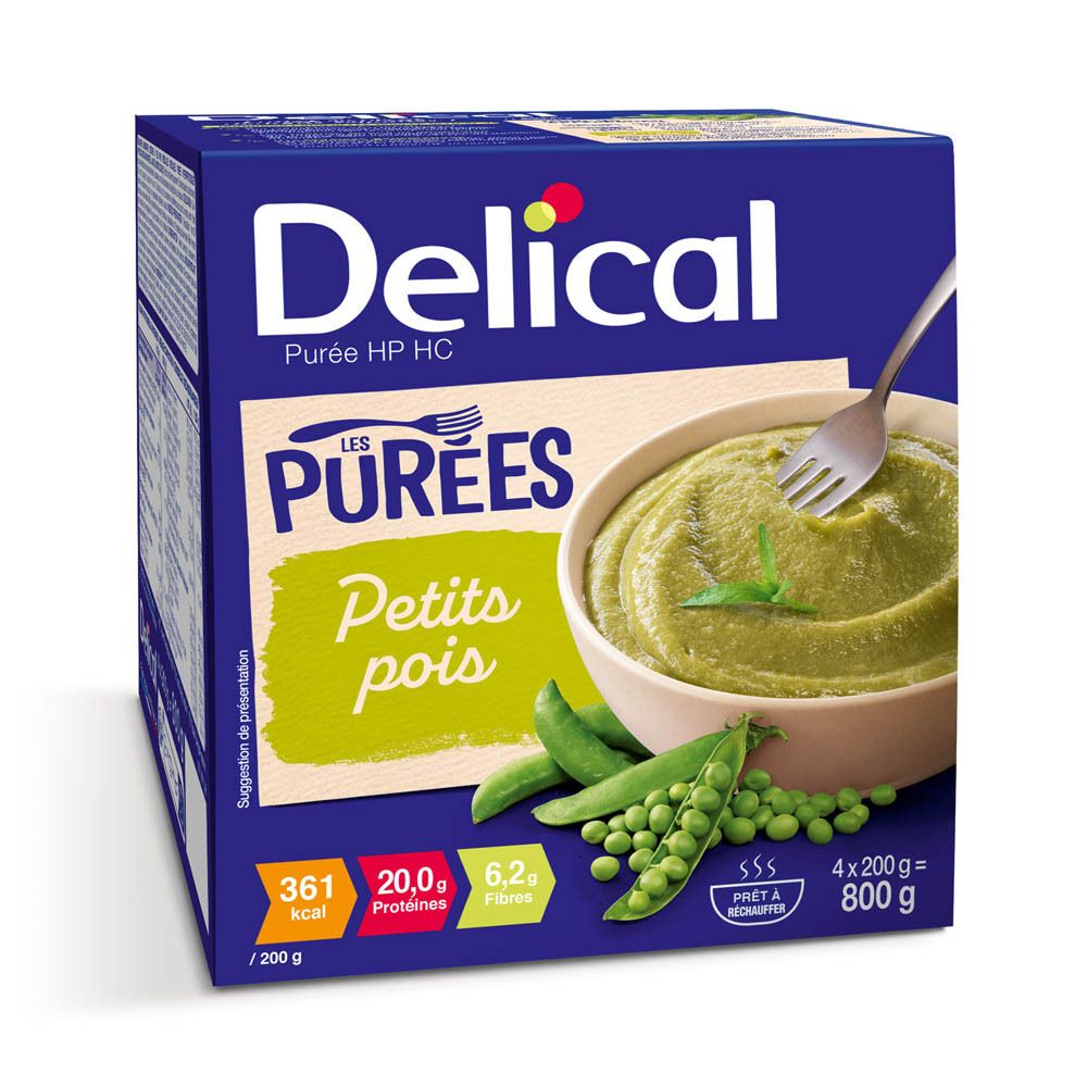 Delical Purée HP HC Petit Pois
