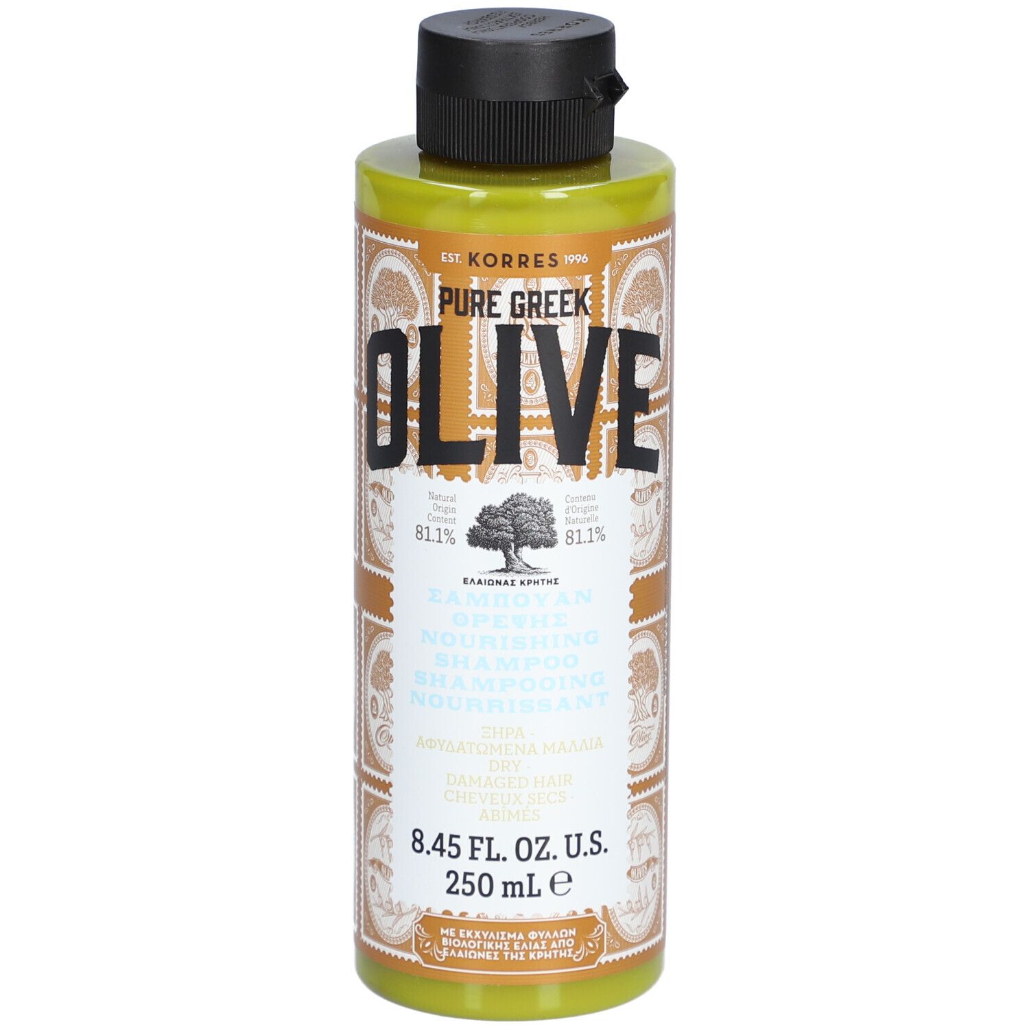 Korres Pure Greel Olive Shampooing