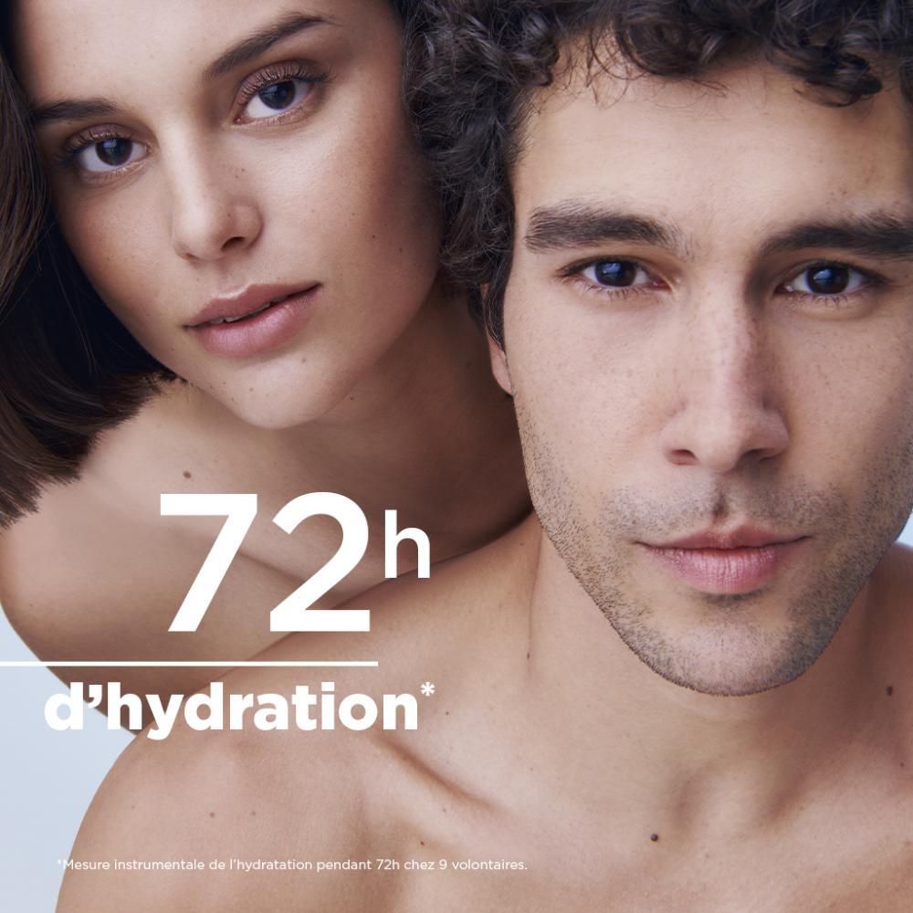 Côté de l'emballage Bioderma Hydrabio Légère avec informations produit.
