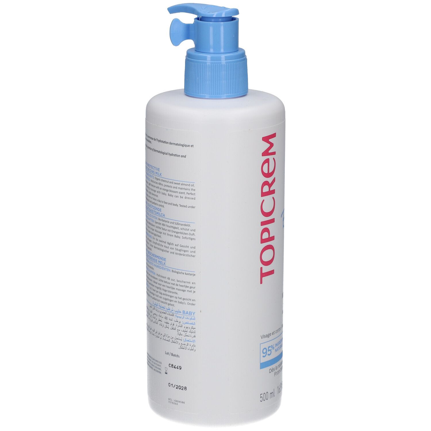 Topicrem Baby Lait Hydratant Protecteur