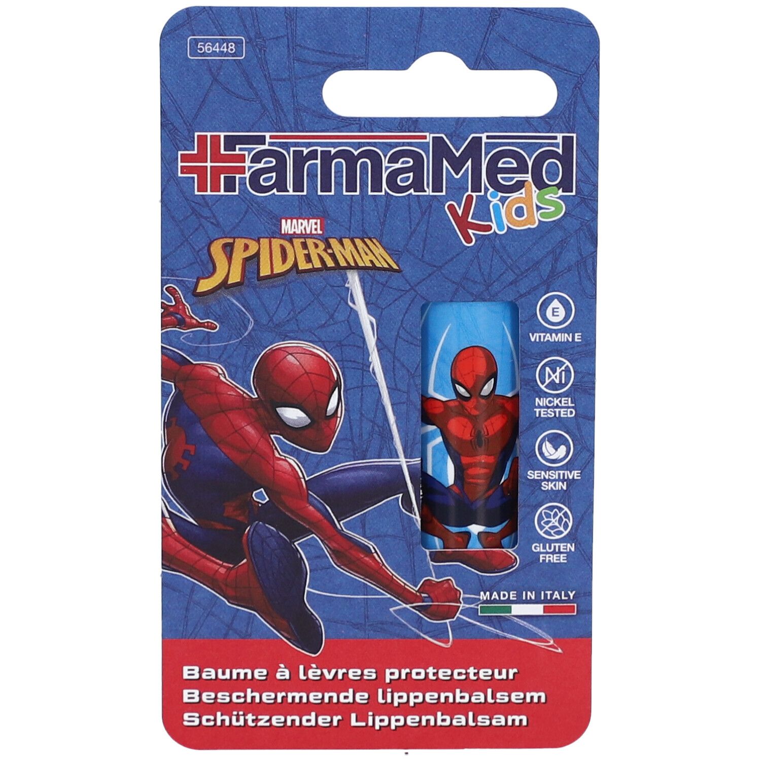FarmaMed Kids Spiderman Baume à Lèvres Protecteur