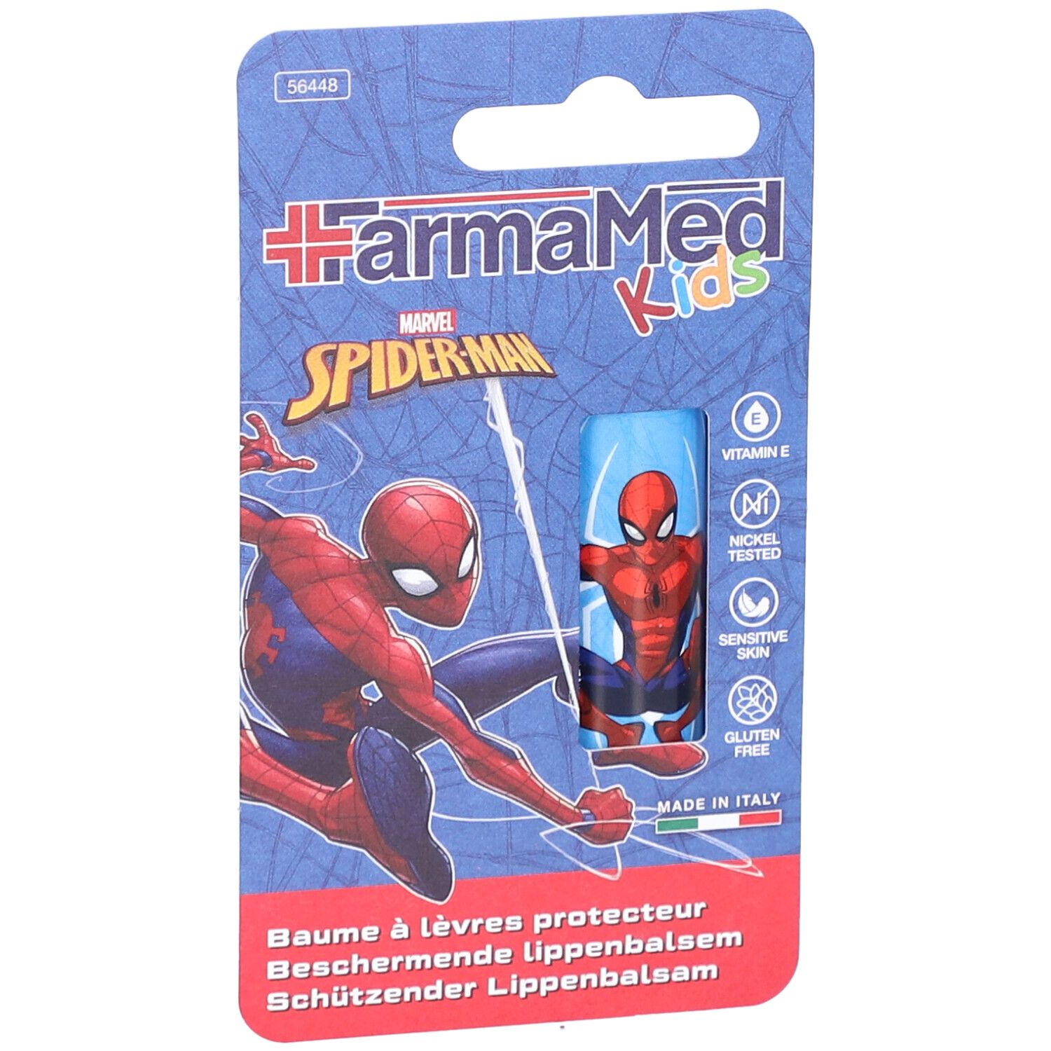 FarmaMed Kids Spiderman Baume à Lèvres Protecteur
