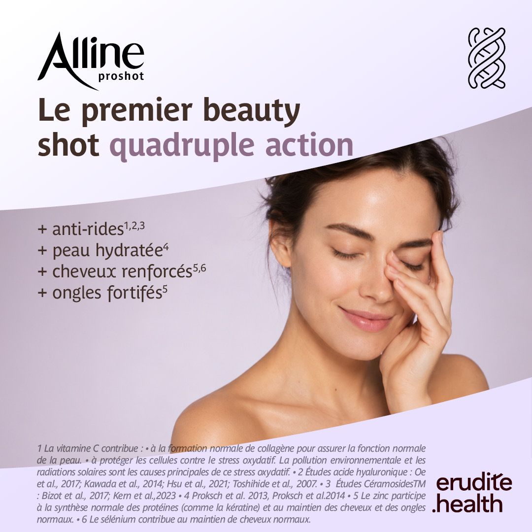 Alline Proshot: Bénéfices pour la peau, les cheveux et les ongles.