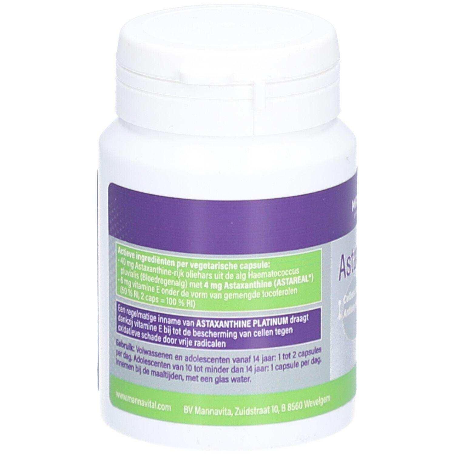 Mannavital Astaxanthine Platinum