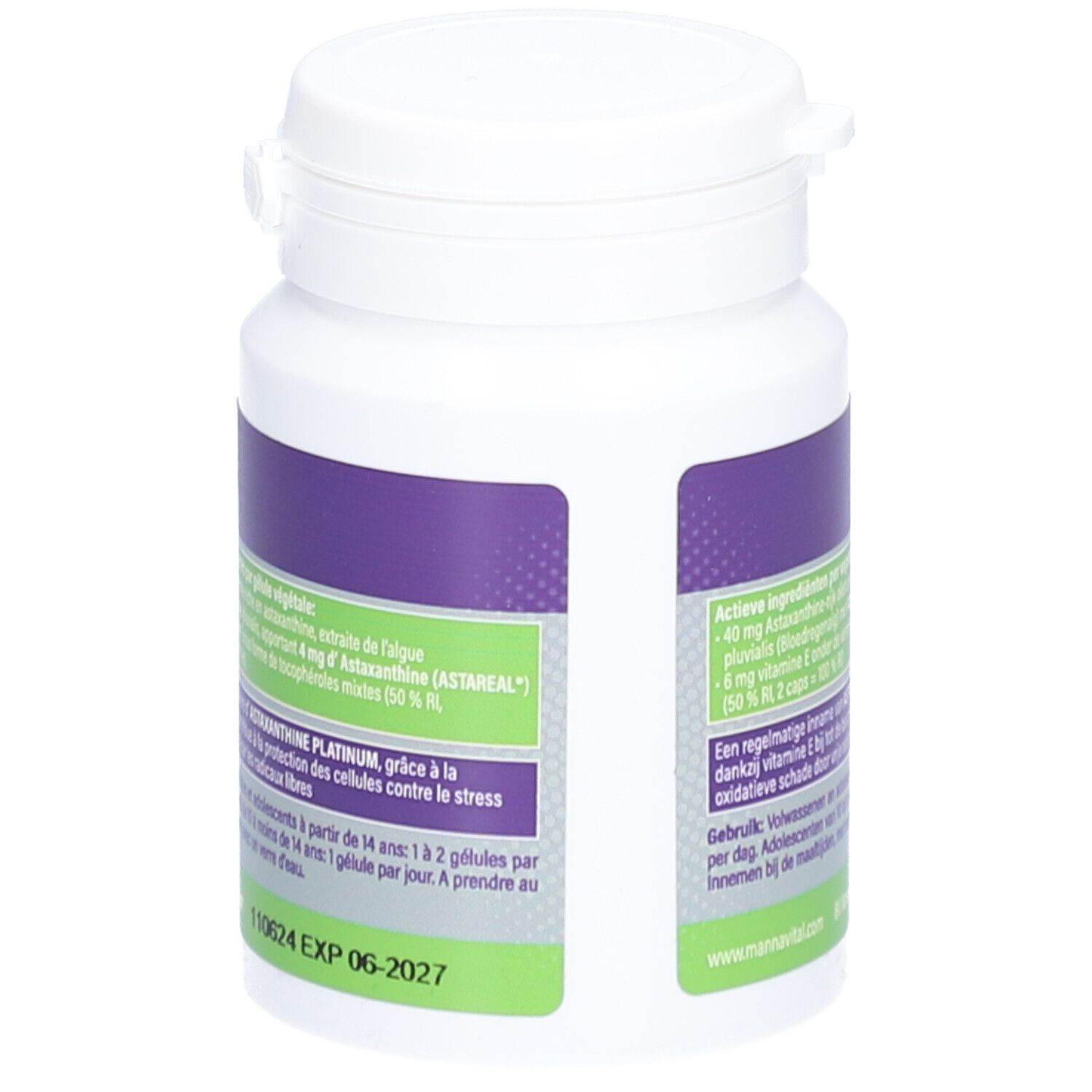 Mannavital Astaxanthine Platinum