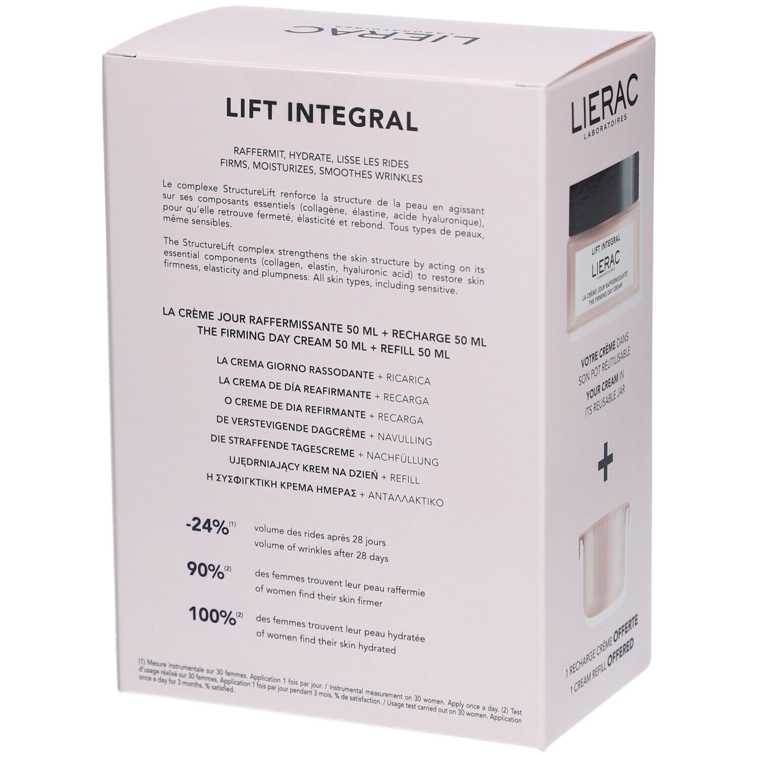 LIERAC Lift Integral La Crème Jour Raffermissante + Recharge