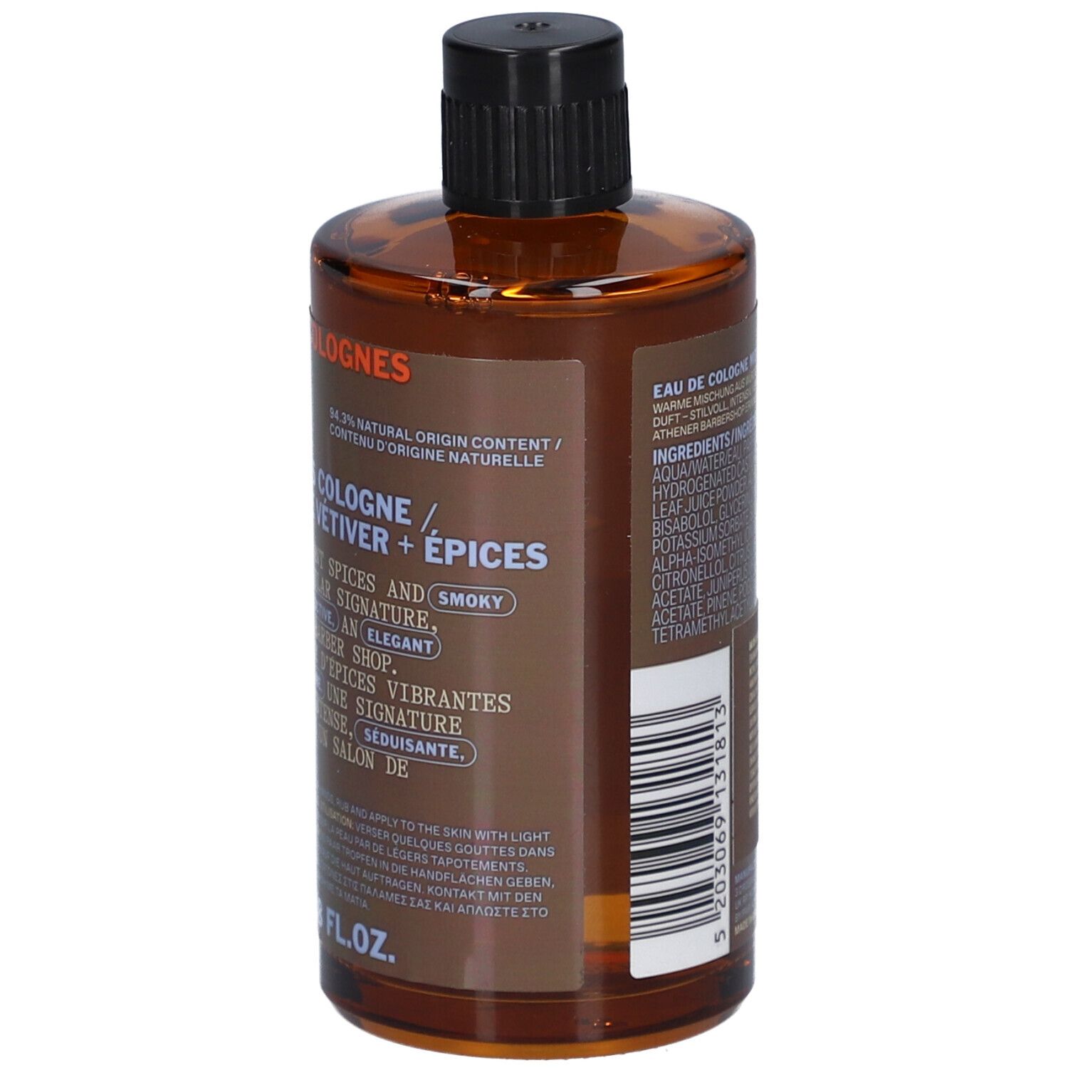Korres Eau de Cologne Vétiver + Épices