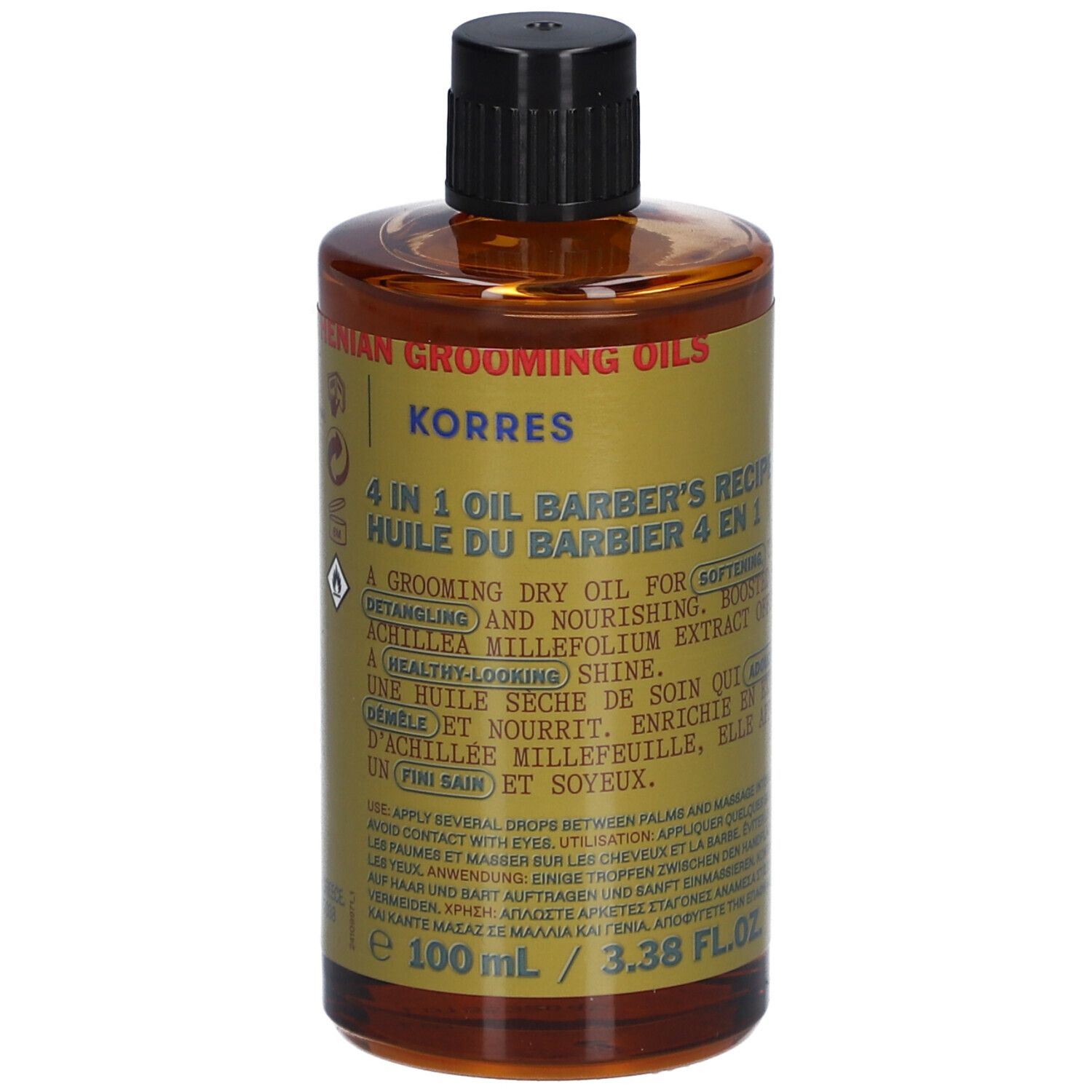 Korres Huile du Barbier 4 en 1 Achillée millefeuille