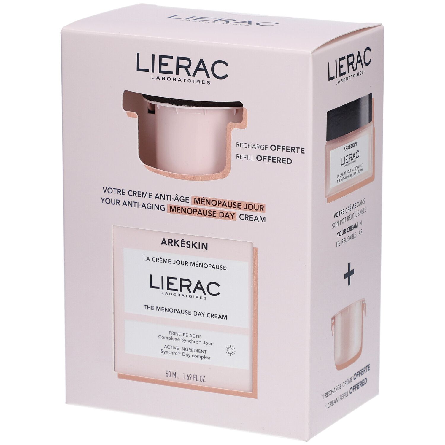 LIERAC Arkéskin La Crème Jour Ménopause + Recharge