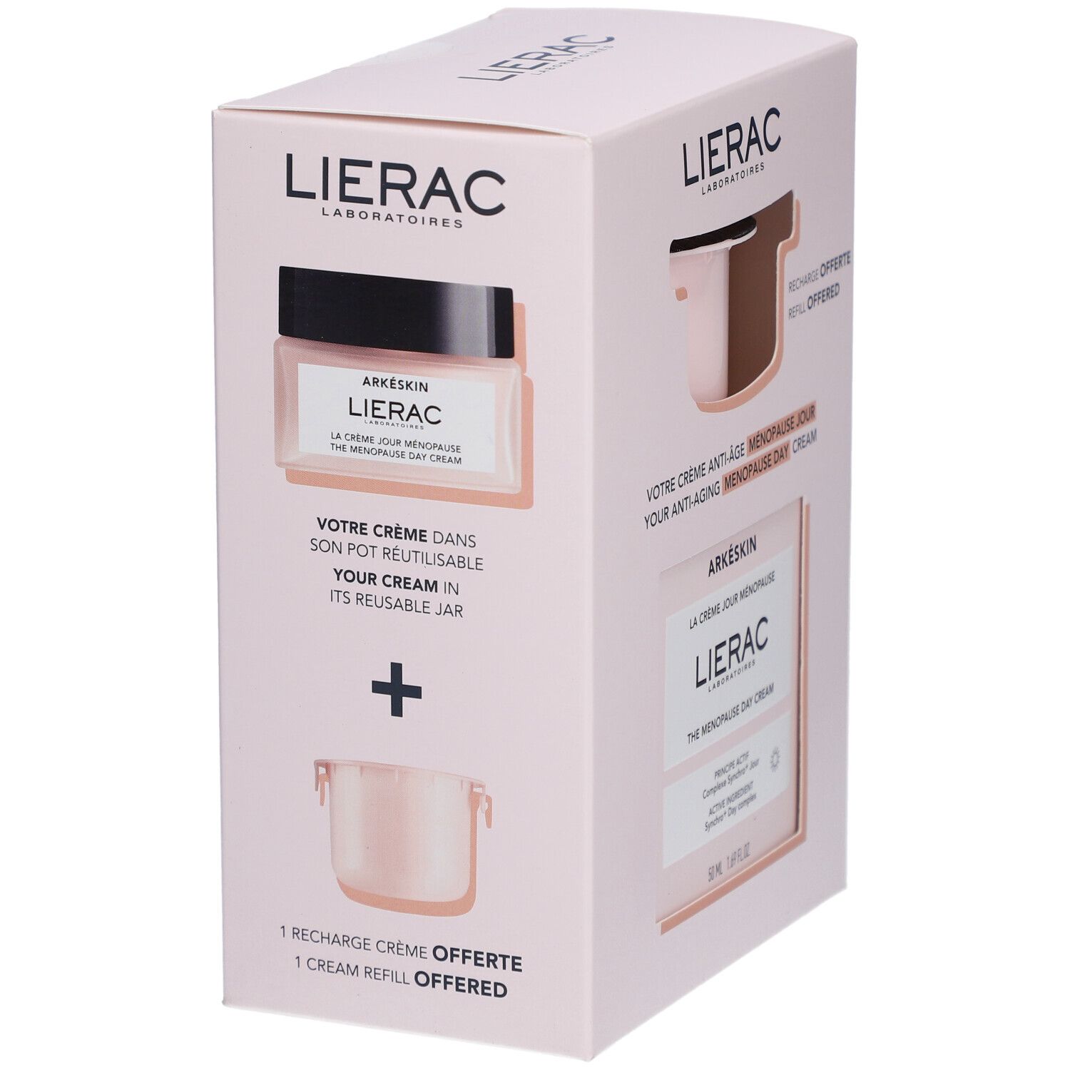 LIERAC Arkéskin La Crème Jour Ménopause + Recharge