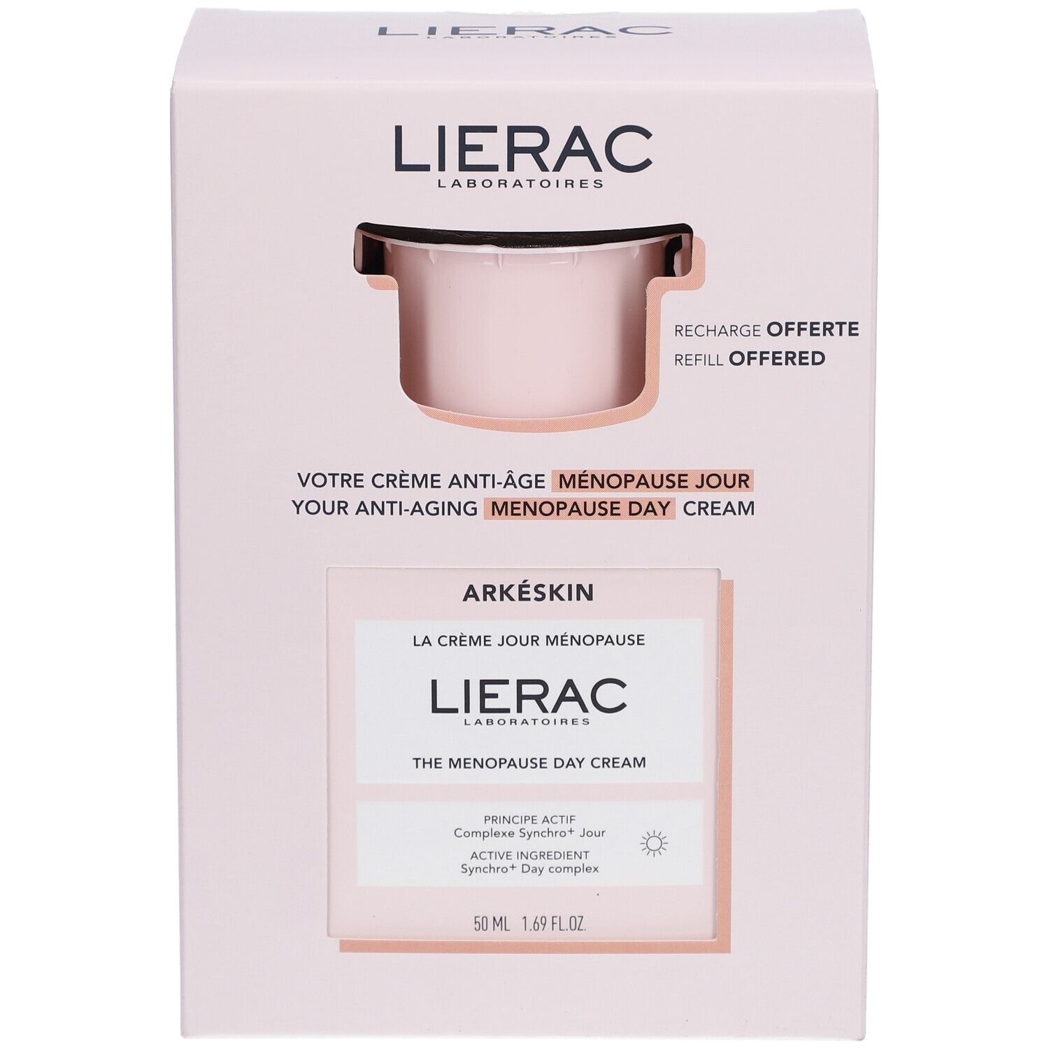 LIERAC Arkéskin La Crème Jour Ménopause + Recharge