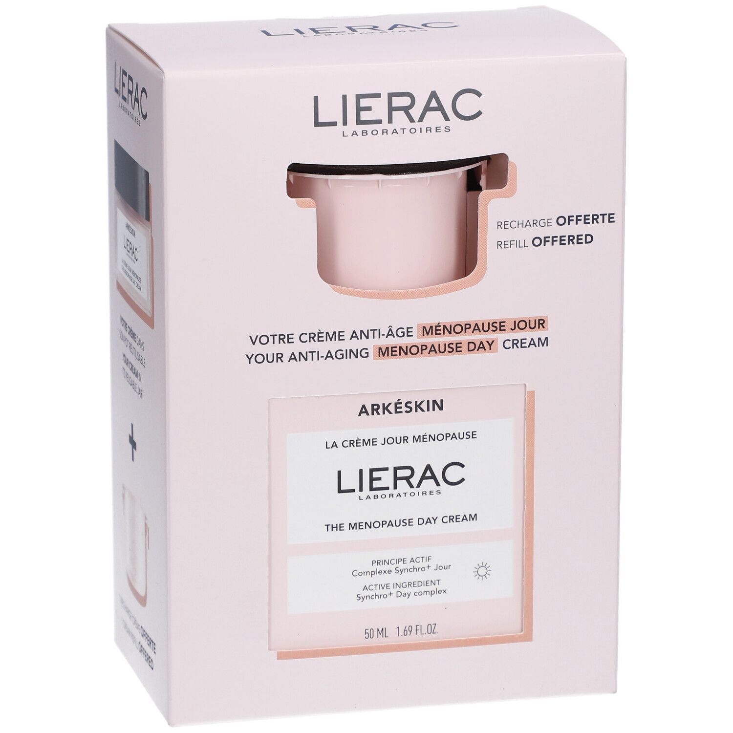 LIERAC Arkéskin La Crème Jour Ménopause + Recharge