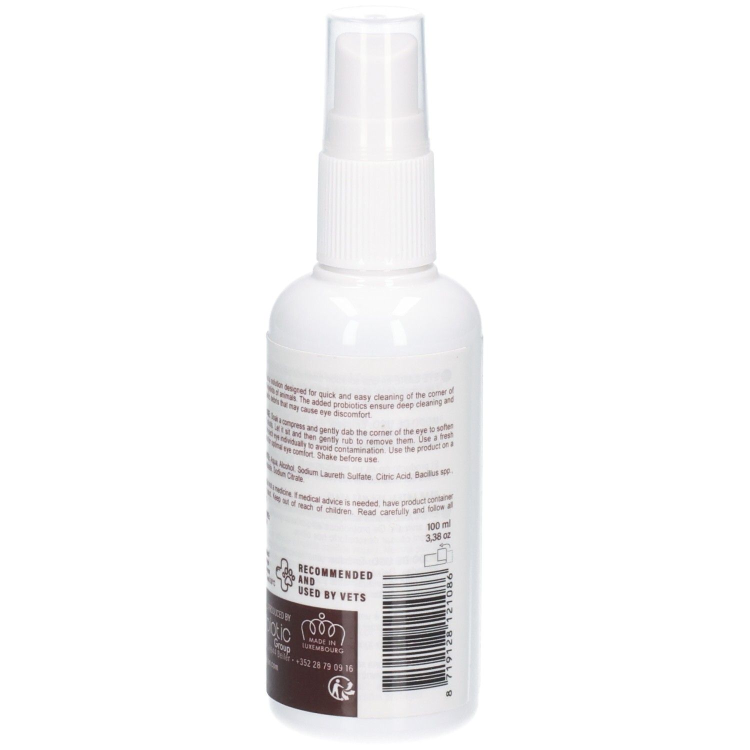Provilan Vet Eye Care Spray, flacon de 100 ml.