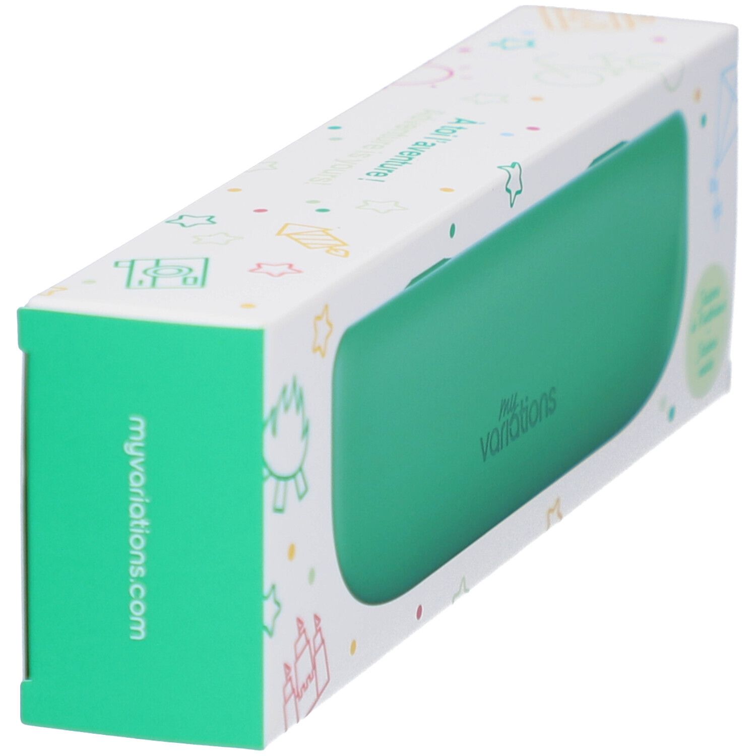 MyVariations Étui de Transport pour Brosse à Dents Enfant Vert
