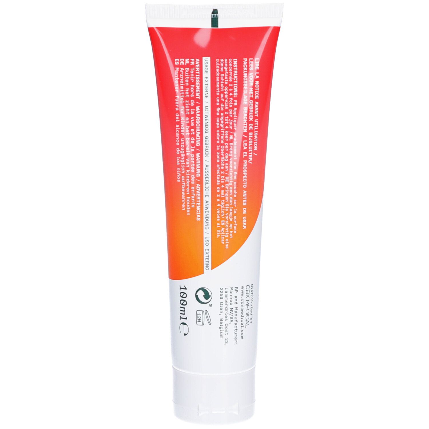 CBX Medical CanFlex Hot Gel Before Exercise