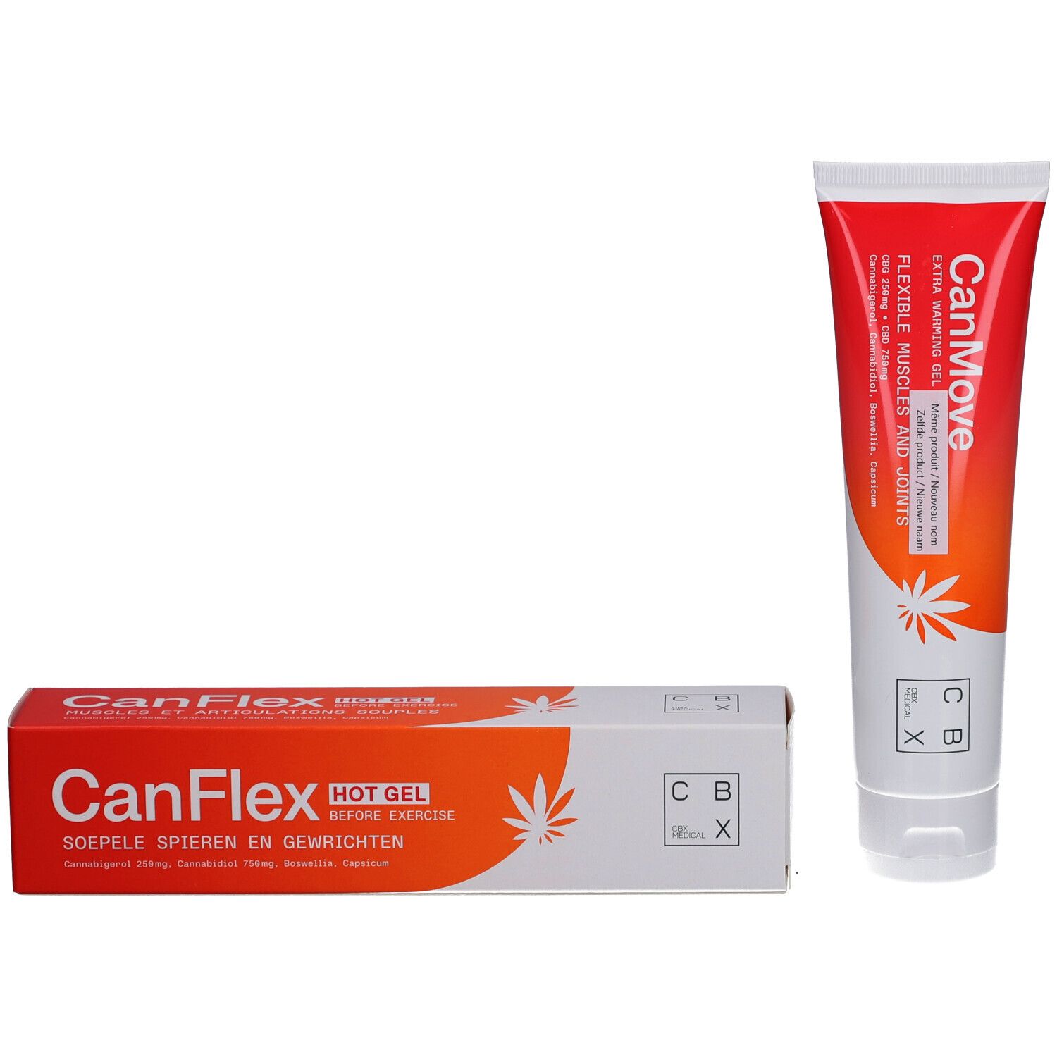 CBX Medical CanFlex Hot Gel Before Exercise
