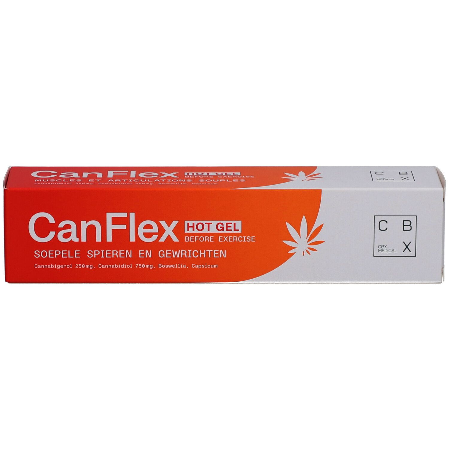 CBX Medical CanFlex Hot Gel Before Exercise