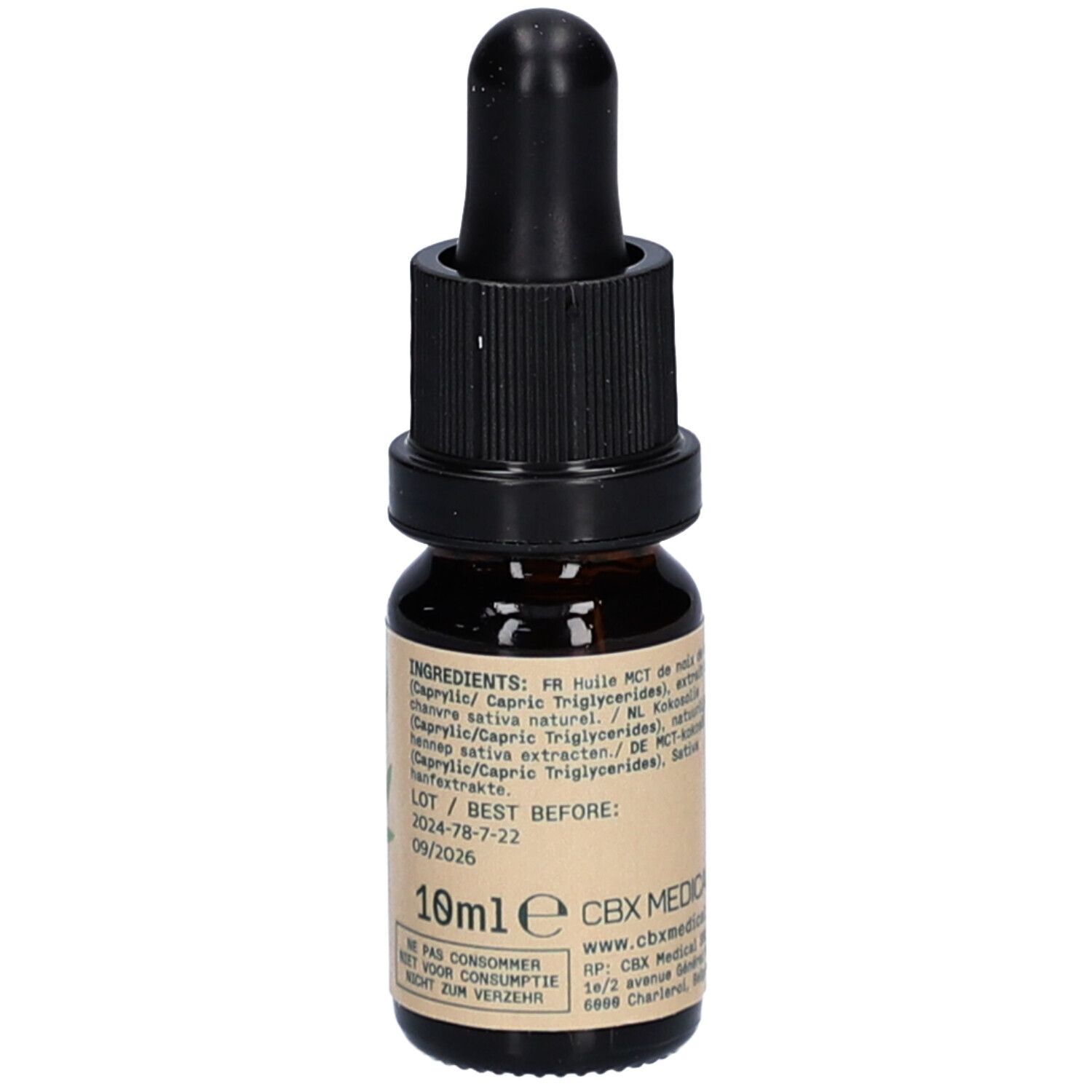 CBX Medical CanRelax Drop Huile de CBD Naturelle 5 %