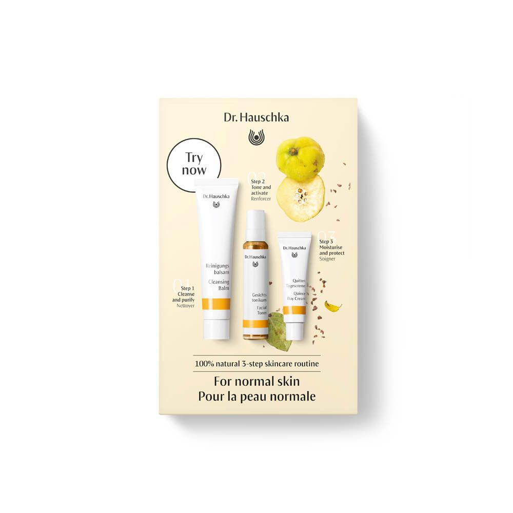 DR.HAUSCHKA Routine Skincare 3 Etapes pour la peau normale