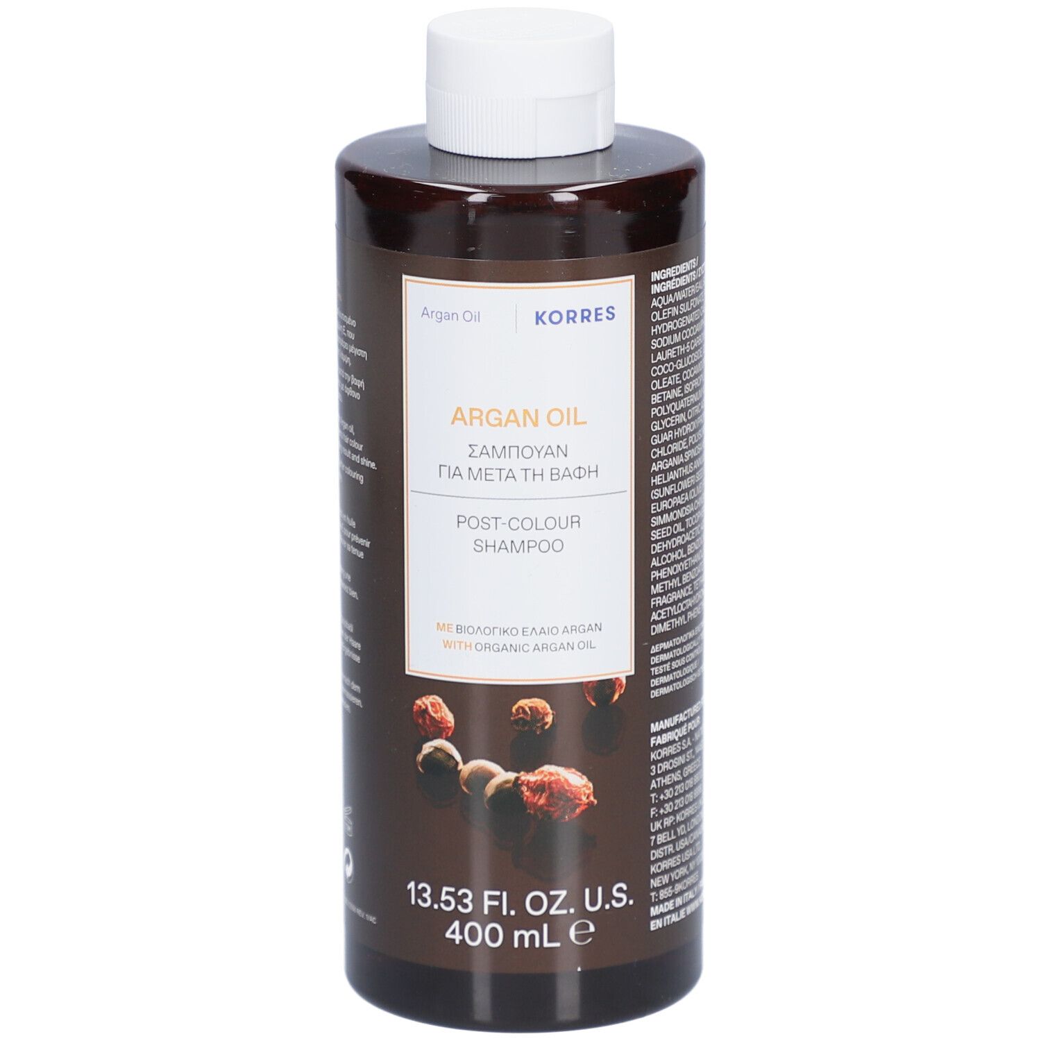 Korres Shampooing Post-Coloration Huile d'Argan