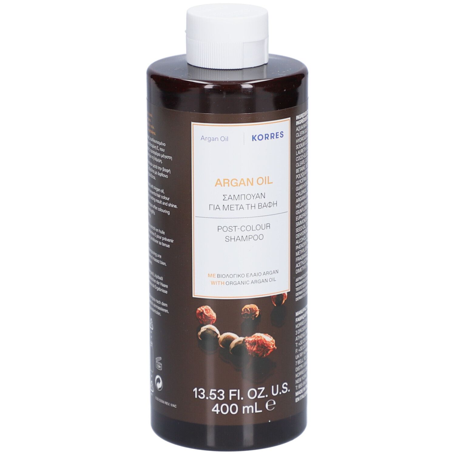 Korres Shampooing Post-Coloration Huile d'Argan